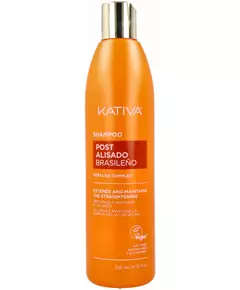 Kativa Shampooing post-lissage à la kératine 355 ml