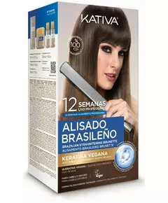 Kativa Professional Brazilian Straightening Pro Dark 6-piece set