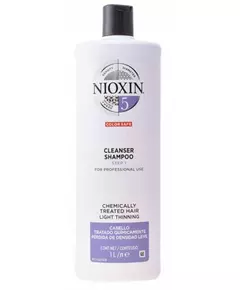 Nioxin Sistema 5 Shampooing pour cheveux traités chimiquement et affaiblis Étape 1, 300 ml