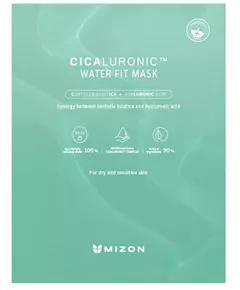 Mizon Cicaluronic Water Fit 24 g Tissue Mask