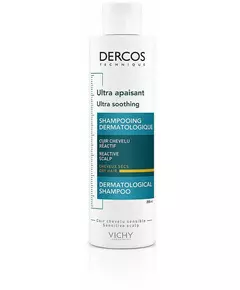 Shampooing apaisant pour cheveux secs Vichy Dercos Ultra Apaisant 200 ml