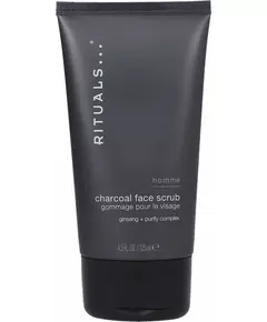 Face scrub with charcoal Rituals Homme 125 ml