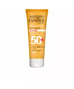 Crème solaire pour peau sensible SPF50+ Instituto Español 75 ml