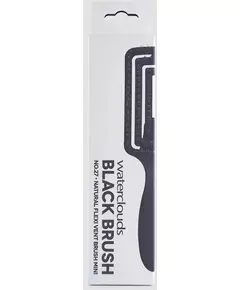 WATERCLOUDS Black Flexi Vent Mini Brush No.27