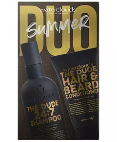 Waterclouds The Dude Summer Duo (Shampooing + Conditionneur cheveux et barbe) 250ml+150ml