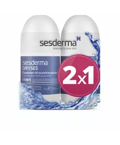 Dryses Roll-On Homme Sesderma Déodorant Set 2 x 75 ml