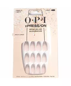 OPI xPress/On Nail Art #I Want It, I Got It OPI 30 Stück