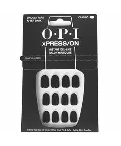 OPI xPress/On Iconic Shades #Lincoln Park After Dark OPI 30 Stück