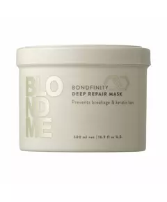 Blondme Bondfinity Schwarzkopf Masque Réparateur Intensif 500 ml