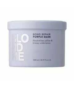 Masque de réparation violet Blondme Bond Repair Schwarzkopf 500 ml
