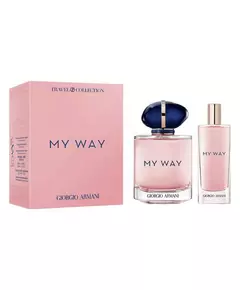 Set Giorgio Armani: My Way Eau De Parfum For Women 90 ml + My Way Eau De Parfum For Women, 90 ml