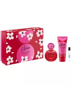 Set Kate Spade: Cherie Eau De Parfum For Women 100 ml + Cherie Eau De Parfum For Women 7.5 ml + Cherie Moisturising Body Lotion, 100 ml