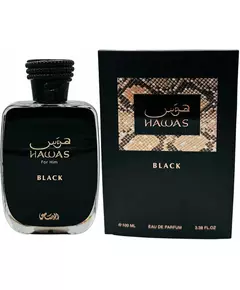Rasasi Hawas Black Eau de Parfum Für Männer, 100 ml