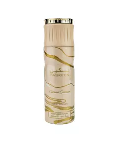 Paris Corner Taskeen Caramel Cascade Deodorant Spray Unisex, 200 ml