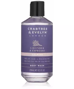 Crabtree & Evelyn Lavender & Espresso Calming Body Wash, 250 ml