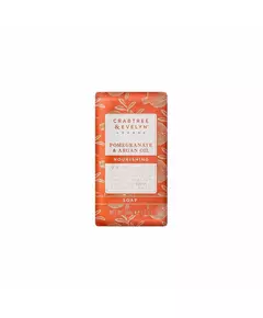 Crabtree & Evelyn Pomegranate & Argan Oil Nourishing Soap Bar, 158 g