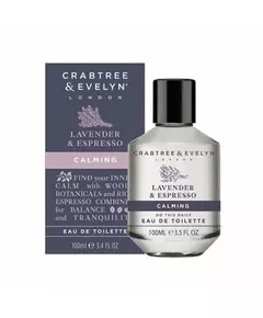 Crabtree & Evelyn Lavender & Espresso Eau De Toilette For Women, 100 ml