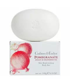 Crabtree & Evelyn Pomegranate Soap Bar, 140 g