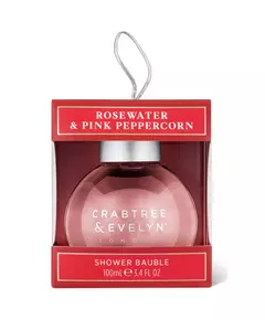 Crabtree & Evelyn Rosewater & Pink Peppercorn Shower Gel For All Skin Types, 100 ml