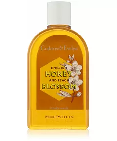 Crabtree & Evelyn Honey & Peach Blossom Hydrating Body Wash, 250 ml