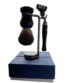 Set Crabtree & Evelyn: Crabtree & Evelyn Shaving Razor 5 Blades + Crabtree & Evelyn Face Shaving Brush