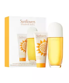 Sunflowers Set Elizabeth Arden: Sunflowers Perfumed Day & Night Body Lotion 100 ml + Sunflowers Eau De Toilette For Women, 100 ml