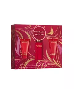 Set Elizabeth Arden: Red Door Eau De Toilette For Women 30 ml + Red Door Moisturizes Body Lotion Body 50 ml + Red Door Cleansing Shower Gel All Over Body All Skin Types, 30 ml