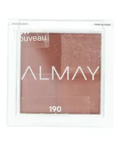 Almay Shadow Quad Lidschattenpalette 190 Unentschuldigend 4 Schattierungen, 3,5 g