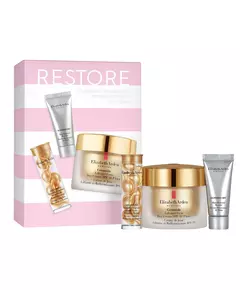 Set Elizabeth Arden: Superstart Restorative Serum 5 ml + Ceramide Moisturizing Cream For Face SPF 30 50 ml + Advanced Ceramide Restores Serum Capsules Face, 5 ml