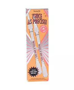 Benefit Twice As Precise Natural Eyebrow Cream Pencil Duo-Set, 2 Stück