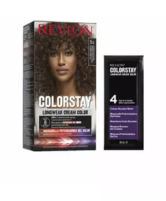 Revlon Color Stay Permanente Haarfarbe 051 Medium Brown, 165 ml
