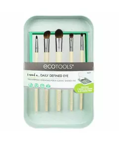 Pinselset für Augen-Make-up EcoTools Daily Defined Eye, 5 Stück