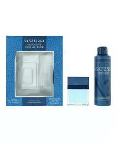 Set Guess: Seductive Homme Blue Eau De Toilette For Men 50 ml + Seductive Homme Blue Deodorant Spray For Men, 50 ml