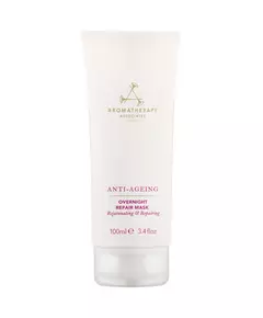 Aromatherapy Associates Anti-Ageing Strawberry Seeds Repairing Night Cream Mask For Face, 100 ml
