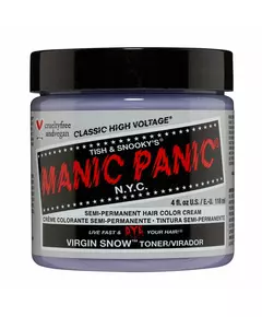 Manic Panic Classic High Voltage Virgin Snow Semi-permanente Haarfarbe Virgin Snow, 118 ml