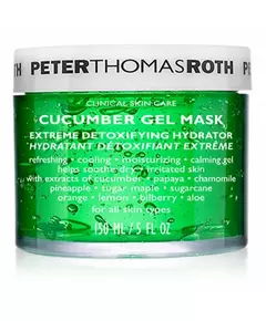 Peter Thomas Roth Cucumber De-Tox Soothing Gel Mask Face, 150 ml