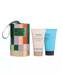 Set Ahava: Mineral Hydration Hand Cream 40 ml + Sea Kissed Hydrating Body Lotion, 40 ml