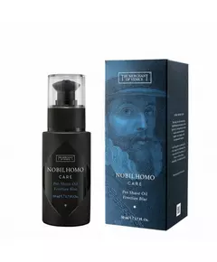The Merchant Of Venice Venetian Blue Huile d'olive Hydratant & Adoucissant Huile de pré-rasage, 50 ml