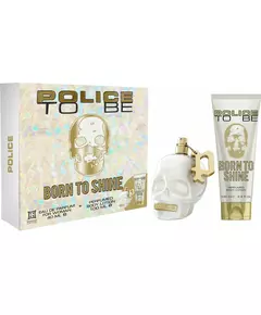 Set Police: To Be Born To Shine Eau De Parfum For Women 40 ml + To Be Born To Shine Hydrating Body Lotion, 40 ml