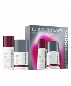 Retinol Renewal Set Dermalogica: Dynamic Skin Retinol Anti-Wrinkle Serum For Face 30 ml + Dynamic Skin Age-Defying Cream For Face, 30 ml