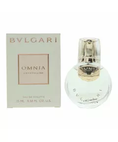 Bvlgari Omnia Crystalline Eau de Toilette Pour les femmes 15 ml *Miniature, 15 ml