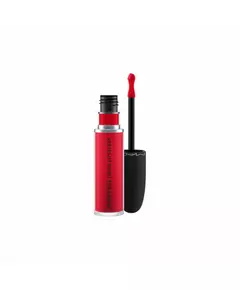 MAC Powder Kiss Mat Rouge à lèvres liquide 987 Mac Smash, 5 ml