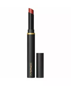 MAC Powder Kiss Velvet Blur Slim Rouge à lèvres crème 877 Devoted To Chili, 2 g