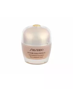 Shiseido Future Solution LX Strahlender Abschluss Creme-Grundierung 03 Golden SPF 15, 30 ml