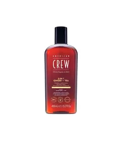 American Crew 3-In-1 Tea Tree Ginger Hair Shampoo Conditioner & Shower Gel 3-In-1 Cleansing, 450 ml