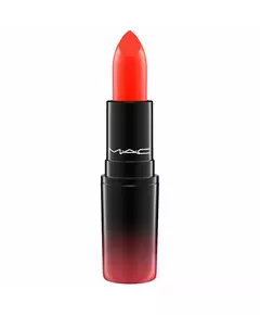 MAC Love Me Façonnage crémeux Rouge à lèvres crème QUATRE CENT VINGT-SEPT Éhontément vain, 3 g