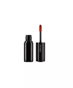 Shiseido Rouge Lacquer Lack Flüssiger Lippenstift Or508 Flamme, 6 ml