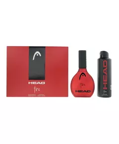 Set Head: Fire Eau De Toilette For Men 100 ml + Fire Deodorant Spray For Men, 100 ml
