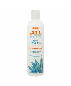 Cantu Weightless Smooth + Hold Agave Hair Styling Gel Anti-Frizz Medium Hold, 295 ml