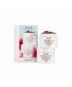 Set Duo Fresh Rose Soothing & Toning Cream Mask For Face, 2 × 100 ml